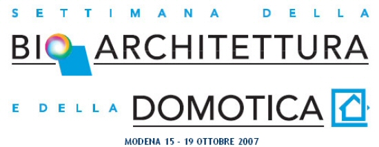 Settimana della Bio Architettura e della Domotica a Modena