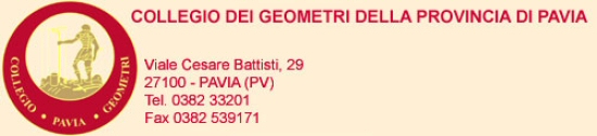 A Pavia un convegno per geometri dal titolo: "IL VALORE NORMALE DEGLI IMMOBILI"