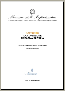 Rapporto Nomisma: La condizione abitativa in Italia