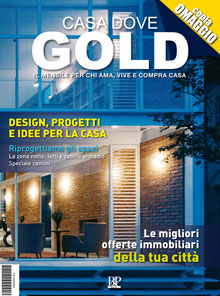 CASA DOVE GOLD: Cambia veste e si arricchisce di una sezione dedicata al design e all